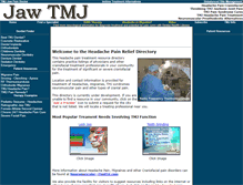 Tablet Screenshot of jawpaintmj.com